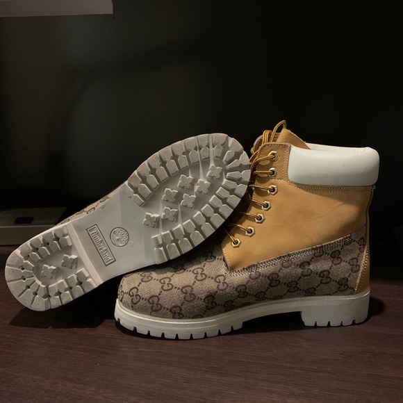 Gucci X Timberland Customs boots - Picture 5 of 9
